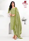 Sofiya Vol 1 By Ganpati Cotton Printed Kurti With Bottom Dupatta
